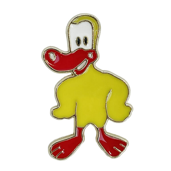 Leuk the Duck Badge Hat Pin