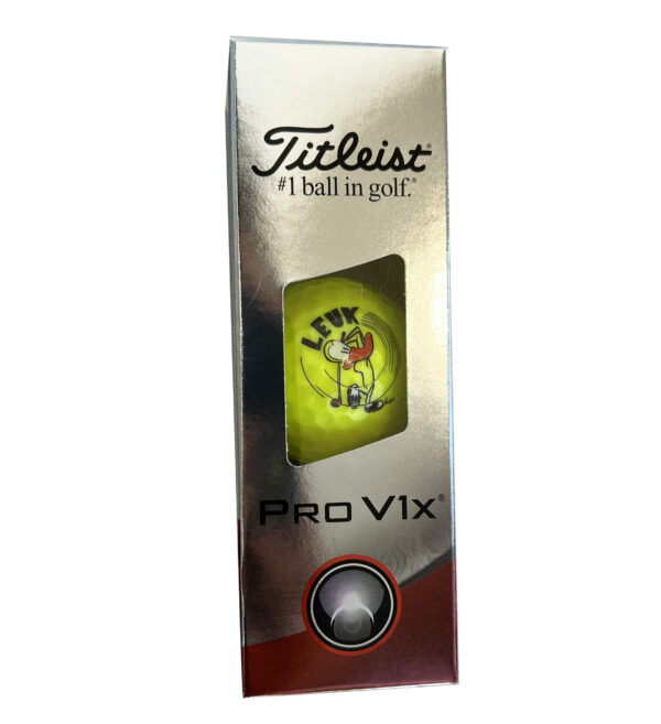 Leuk the Duck Pro V1 Golf Balls (Sleeve of 3) - Image 4